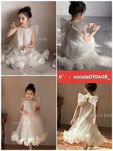 jamiya 2026年新款儿童连衣裙女童春秋宝宝单裙休闲时尚公主裙