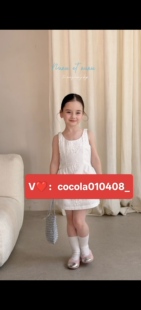 nunuetnunu 正品25春夏款女童连衣裙沐言同款
