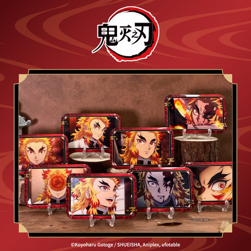 【现货 ANIPLEX】鬼灭之刃 炼狱杏寿郎 盲抽场写磁吸徽章