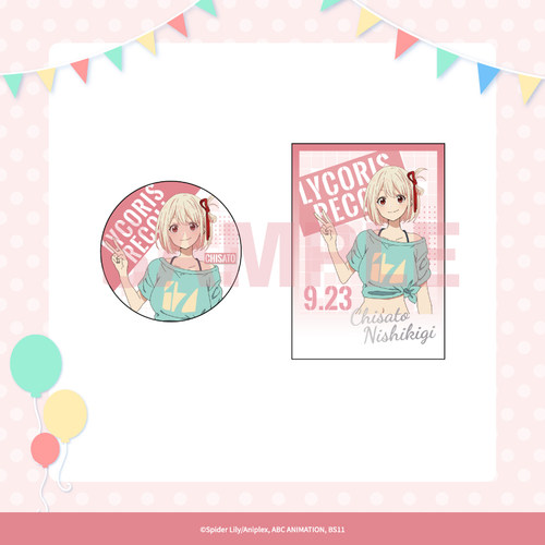 锦木千束徽章&拍立得小卡套装