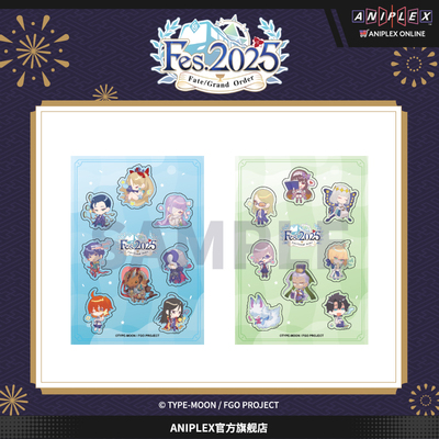 【现货ANIPLEX】Fate/Grand Order 简体字9周年 Q版贴纸 周边