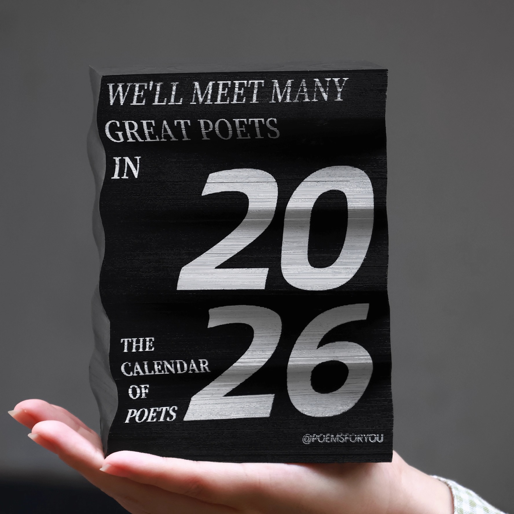 PoemsForYou原创诗人历2026日历