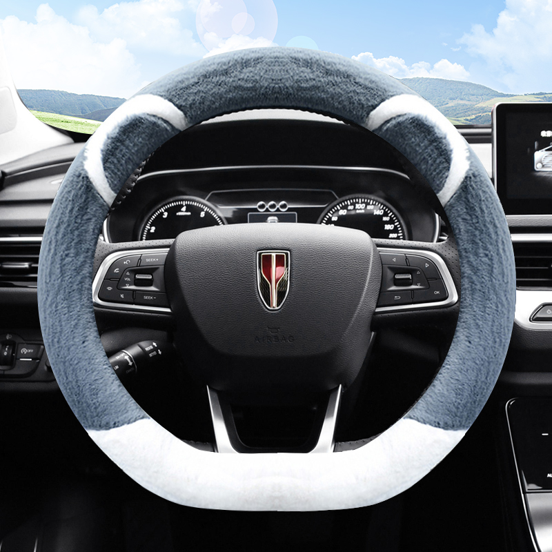 适用方向盘套毛绒冬季