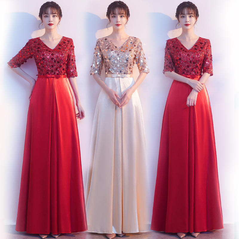 Suit, long skirt, clothing, evening dress, champagne color