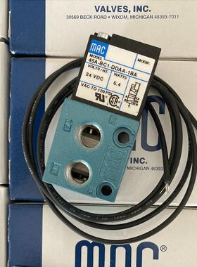 美国MAC电磁阀45A-AC1/SC1-DDAA-1BA  45A-BC1-DDAA-1BA原装正品