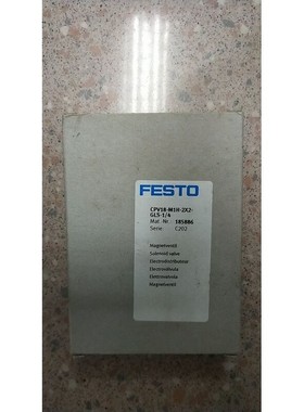 [议价]全新原装费斯托 185886 CPV18-M1H-2X2-GLS-1 4 现货