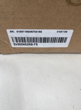 [议价]汇川伺服驱动器SV660NS2R8I-FS工程余料,全新未用