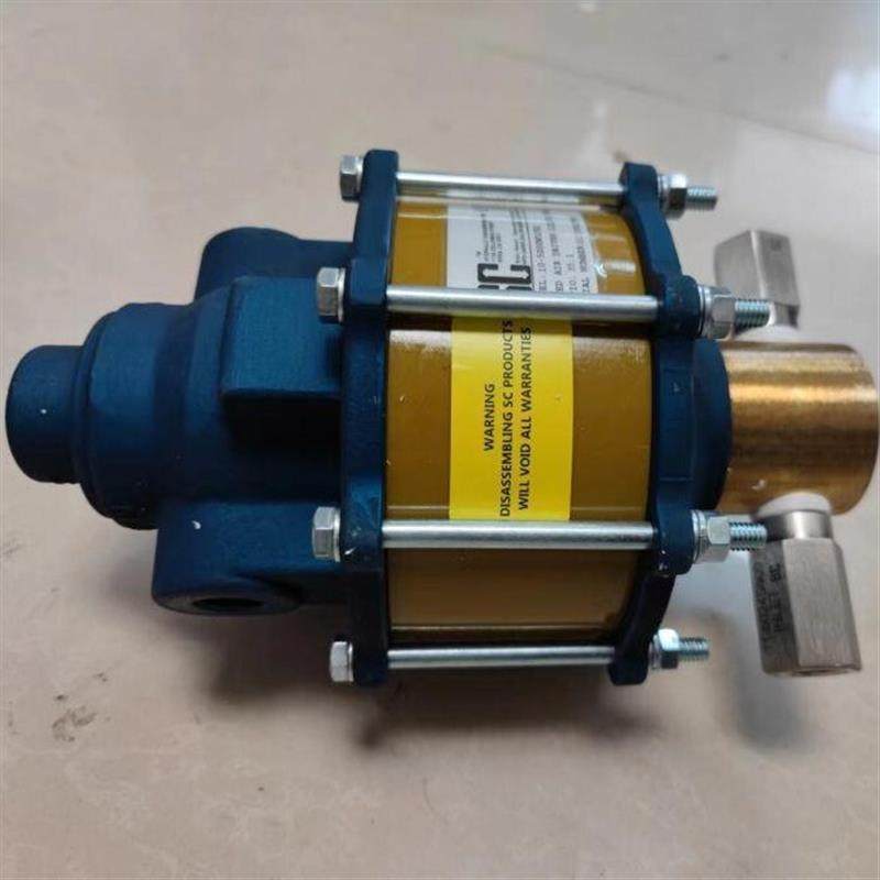 现货美国气驱液体高压泵 液体增压泵 气动液压泵 GBT-D15/30