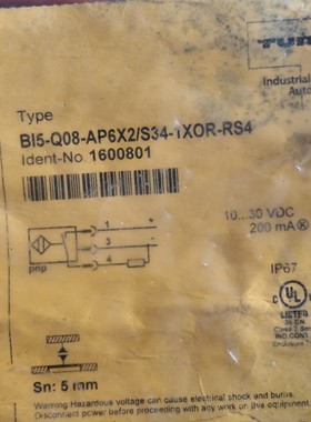[议价]全新原装图尔克接近开关BI5-Q08-AP6X2/S34-I