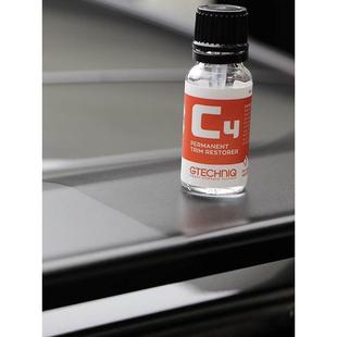 GTECHNIQ汽车塑料件镀晶翻新剂仪表塑料纳米镀晶剂修复还原液C4