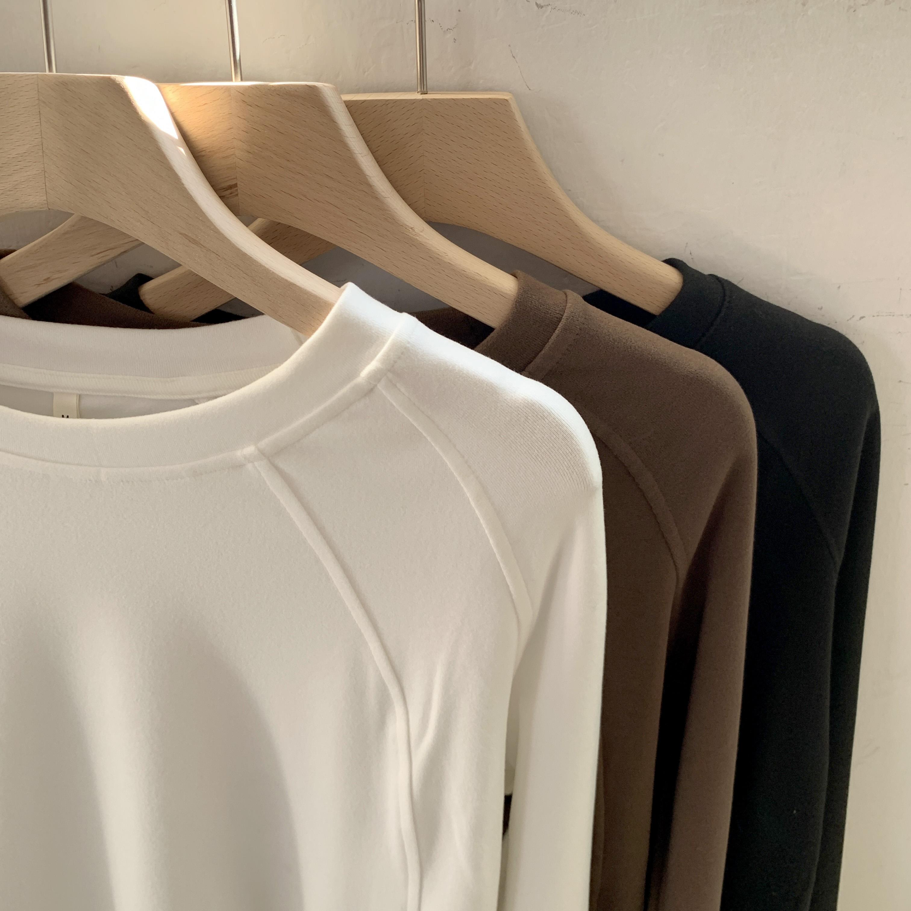 2025新款韩版德绒打底衫女秋亲肤舒适百搭纯色上衣显瘦内搭叠穿通