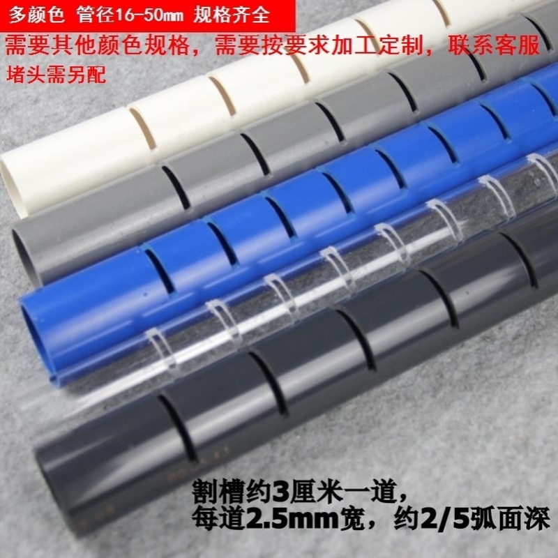 鱼缸上下水管分水周转盒上滤40/50/63mm雨淋管配件滴流隔盒过滤