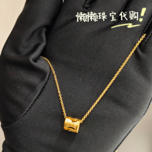 克减210 周大福专柜代购马年生肖马上有钱小蛮腰足金黄金项链计价