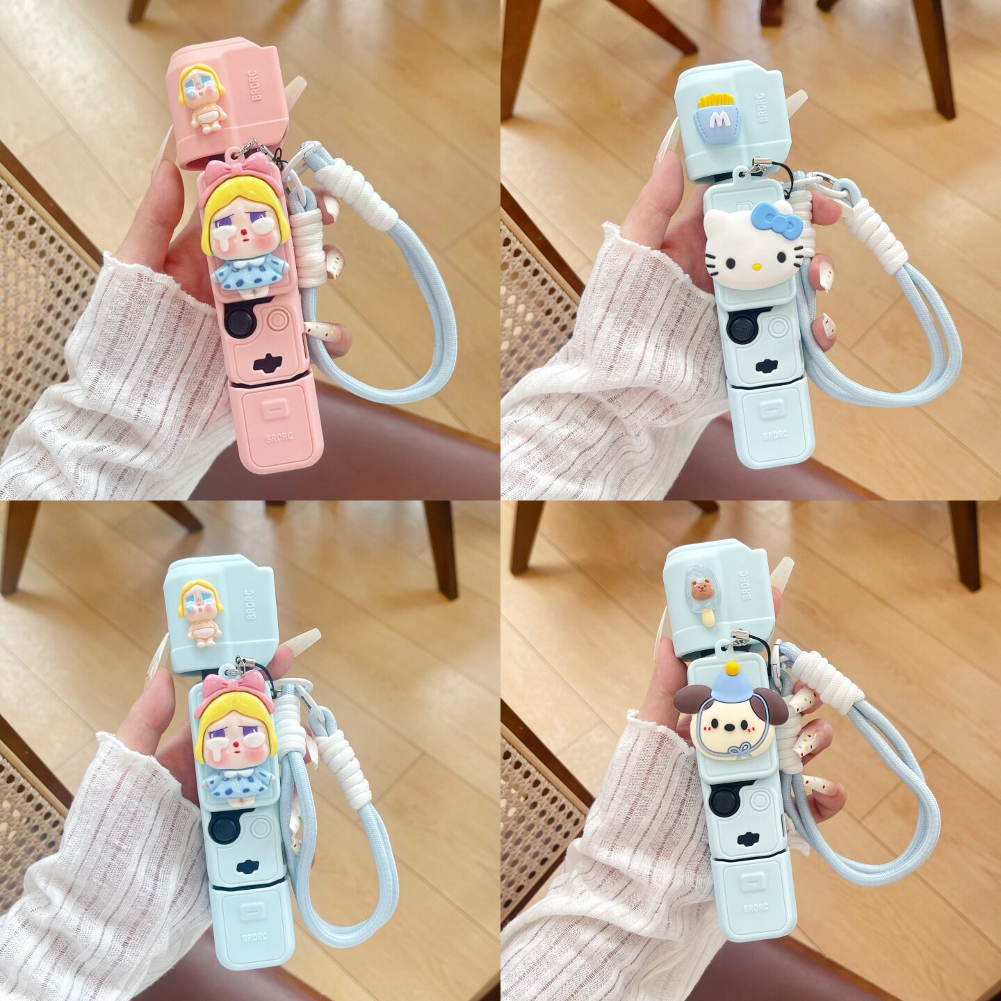 适用大疆pocket3哭娃硅胶保护套