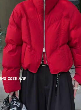 一善家绒服女小个子百搭显瘦面包服外套羽绒服(含90白鸭绒)55188g