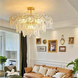 luxurious chandeliers French contour light the room style
