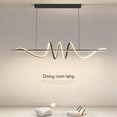 The long-Led chandelier is an extremely simple design for mo