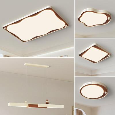 The Cream Wind living room snorts a modern light-lighted mai