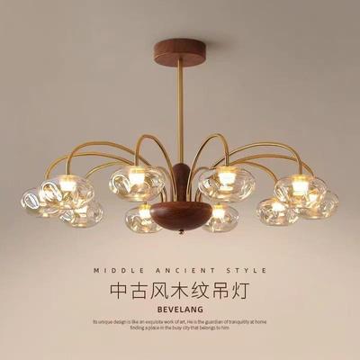 An extremely simple chandelier for the eye-guarded living ro