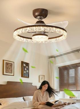 Invisible fanlights 2025 new home-sized single fan lamps lig