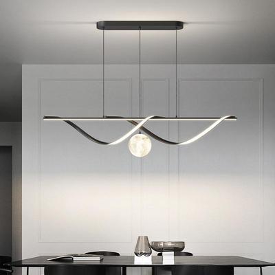 Its a very simple, modern-day chandelier for a Nordic light