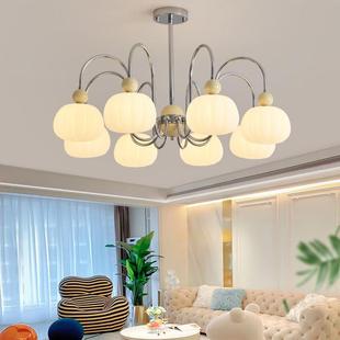 chandeliers. style Creamy pumpkin