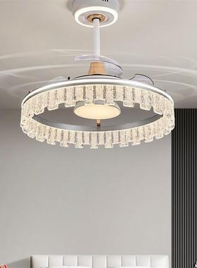 The living room fan lamp, 2025, the new one-in-visible fan c