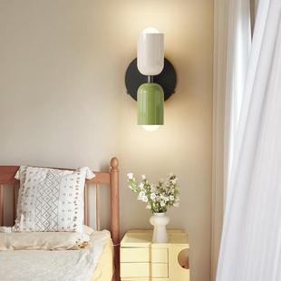 double headed living Bed walllights creamy room headlights
