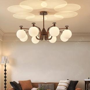 the living room The American style. chandelier