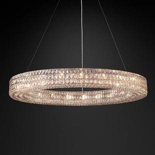 lamp from villa round congenial crystal modern the