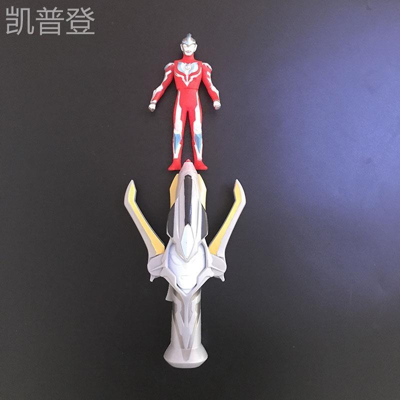 奥特玩银河火花 银河变身器召唤器圣剑 银河软胶人偶