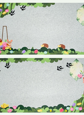 走进春日系列春姑娘环创布置