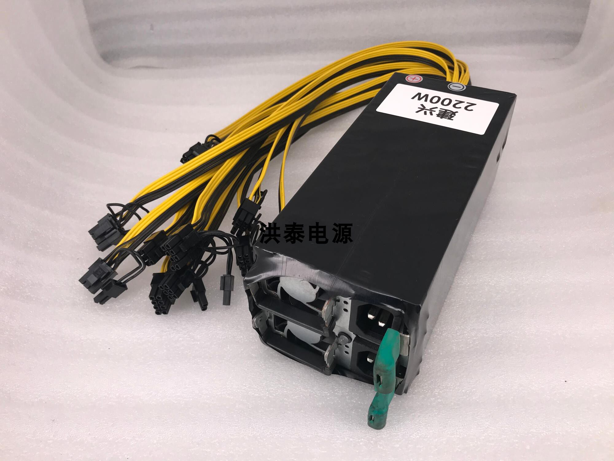 建兴服务器电源改装12v/200a/2200w/2000w/2400w显卡8卡平台电源