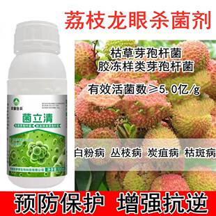 荔枝树专用药非农药霜霉病卷叶病叶斑病炭疽病杀菌药龙眼树保果药