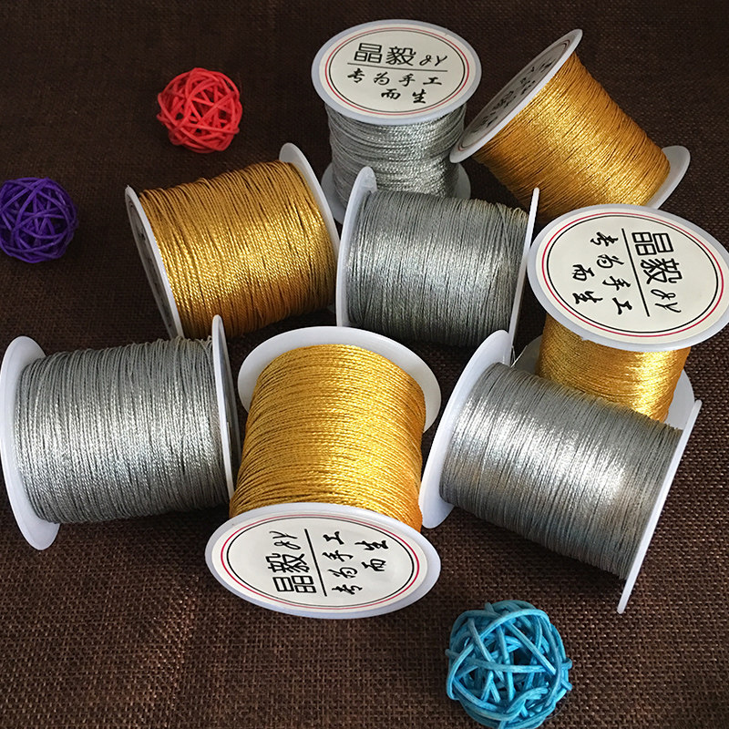 골드 빗자루 골드 와이어 금은 가닥 3|6|9|12 가닥 술 술 권선 DIY 수제 보석 액세서리 재료