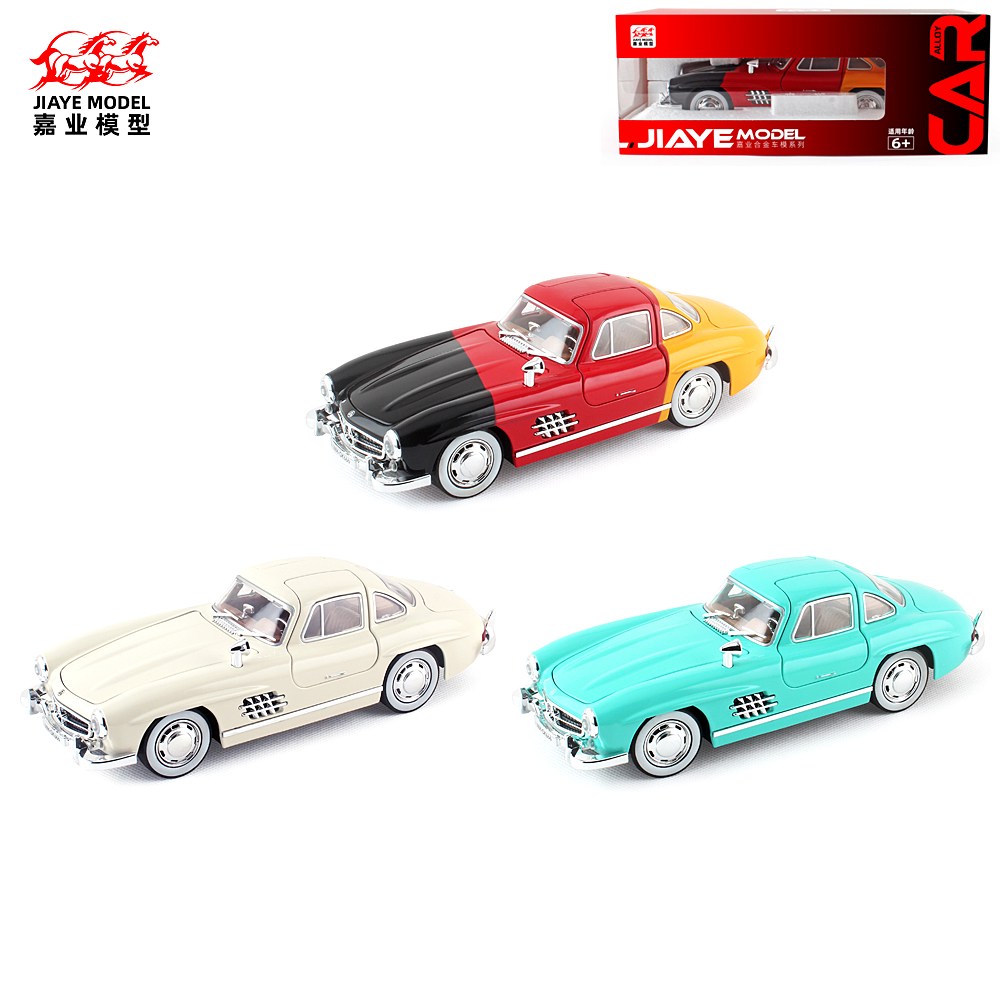 奔驰300SL声光回力开门老爷车