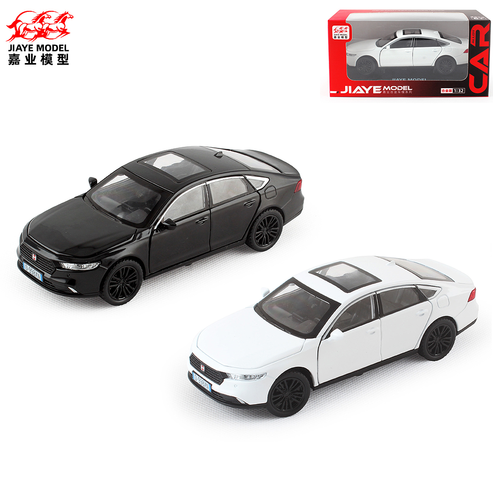 本田雅阁嘉业合金132声光车模