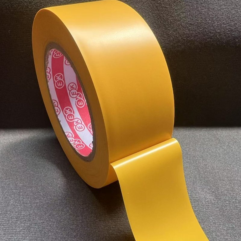 联力胶带黄色PVC地板胶带斑马线警戒带防水耐磨地标EK地板标识胶