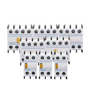 CJX2交流接触器辅助触头触点开关f4-11/20/02/31/40/22一开一闭