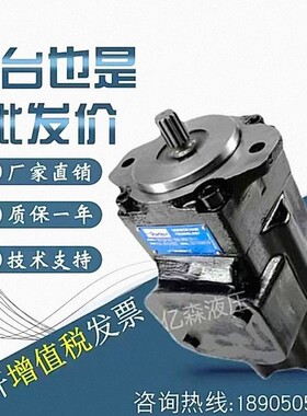 派克丹尼逊叶片泵T6E-42/45/50/52/57/62-1R00/1R01/1R02-A1-B1