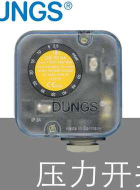 DUNGS压力开关 GW3-10-50-150-500-2000-6000A4(HP)系列 气体压差