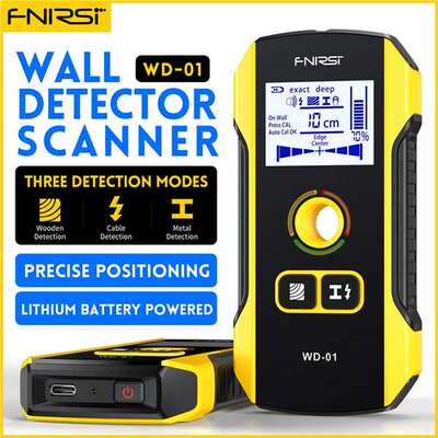 FNIRSI WD-01 Metal Detector Wall Scanner AC Live Cable Wires