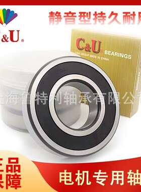 高速深沟球轴承 人本轴承C&U6306 6307 6308 6309 6310-2RZ