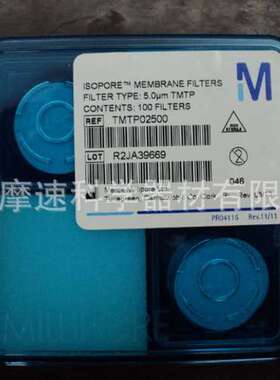 TMTP02500 millipore Isopore 表面滤膜，聚碳酸酯5.0 μm