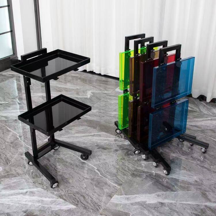 不锈钢美容美发店杠车网红小推车发廊工具理发剪发折叠专用烫染车,商业/办公家具,工具车,淘宝优惠券,粉丝福利购,淘宝优惠卷