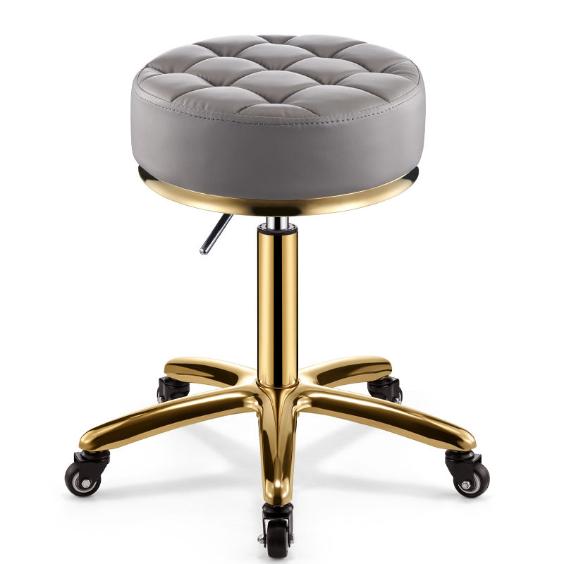 美容凳子美发椅子滑轮升降旋转美容院专用大工凳理发店美发剪发凳