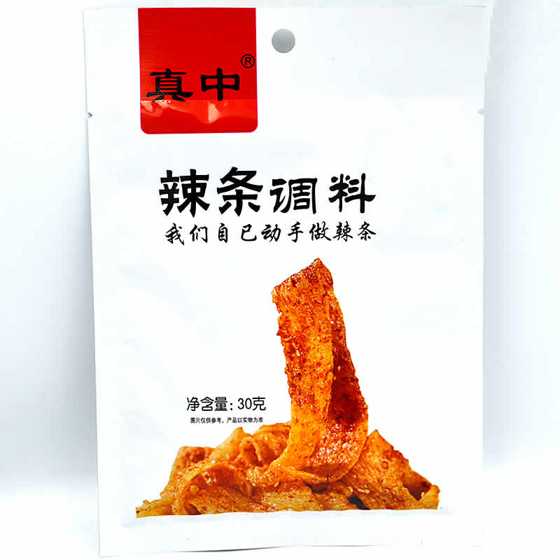 真中辣条调料30克自己商用批fa