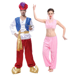 万圣节年会化装舞会服装cos阿拉伯女郎阿拉伯酋长阿拉丁神话衣服