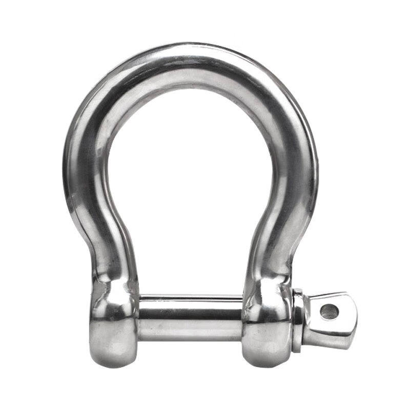 万尊304不锈钢弓型卸扣M28起重链条螺旋扣