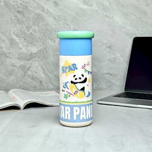 儿童卡通保温杯450ml女高颜值男孩上学专用2025新款可爱便携水杯